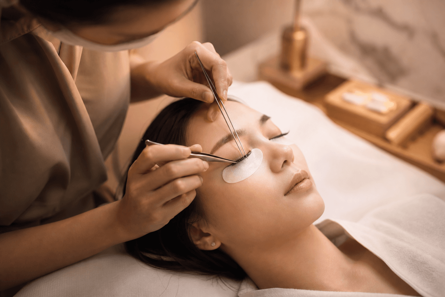 Volume Lash Extension - 手工单簇嫁接